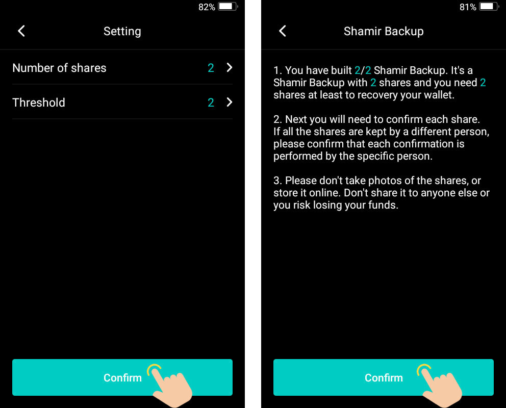 Keystone-Shamir Backup-2
