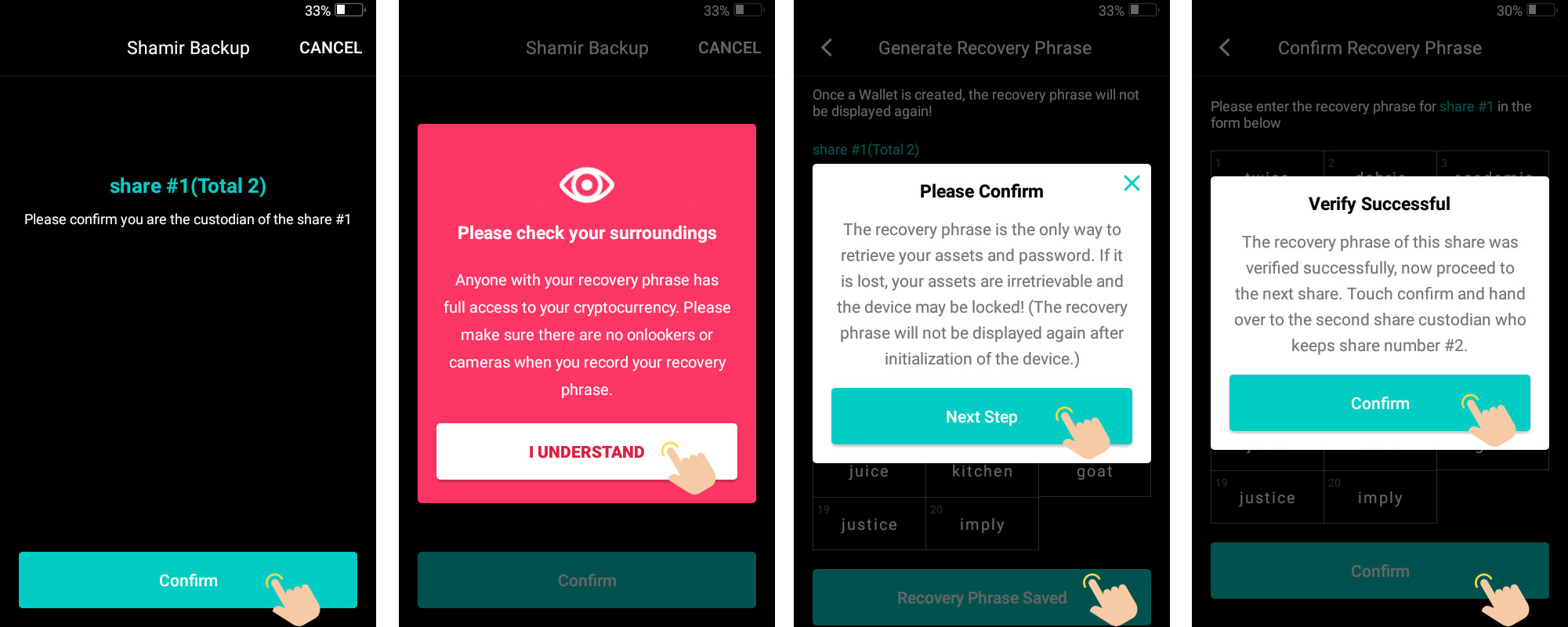 Keystone-Shamir Backup-3