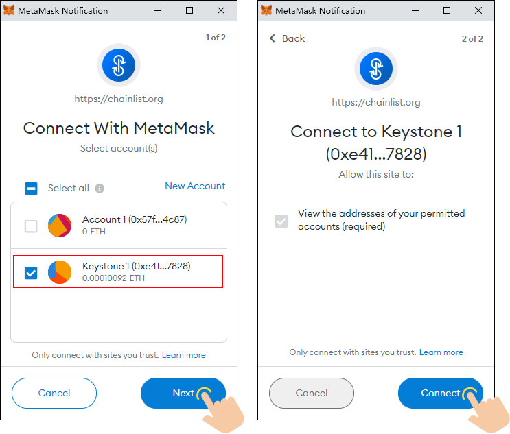 Keystone-EVM chains-2