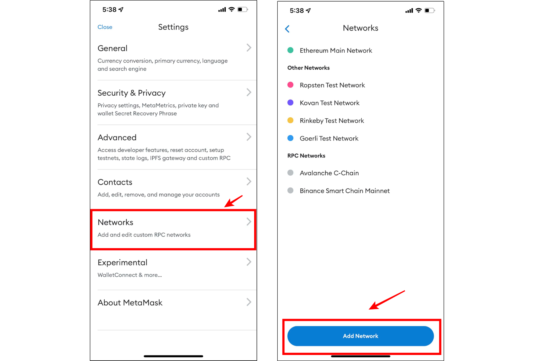 Keystone-EVM chains access-7